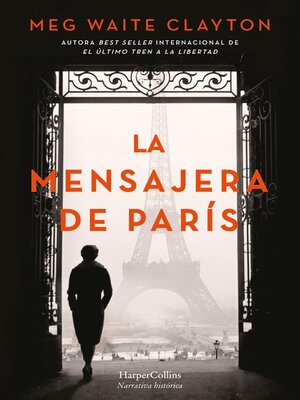 cover image of La mensajera de París